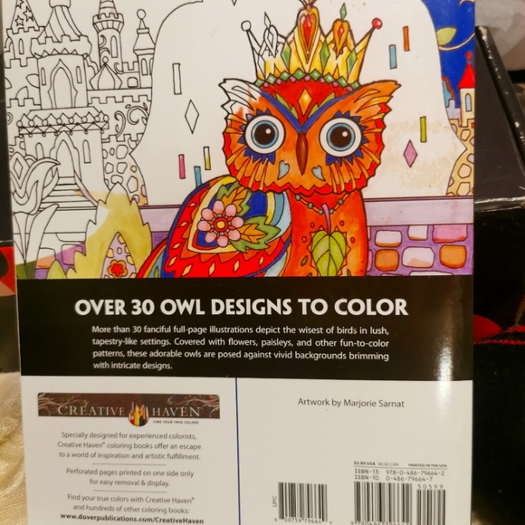 Adult relaxation therapy coloring book and Crayola 20 super tip markers new - Picture 6 of 11